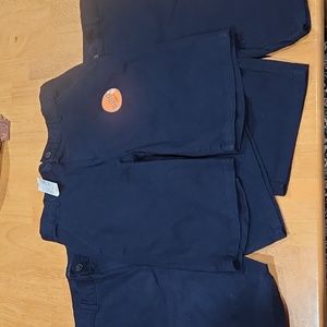 3 PAIR SHORTS-HUSKY UNIFORM - SZ 10-Boys - Childrens Place - Navy Blue Chino